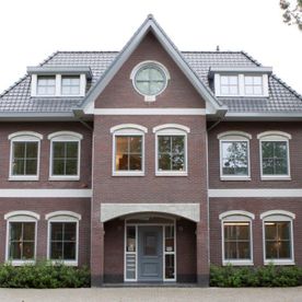 Bouwproject voorkant huis